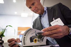 Uitreiking Award Duurzame Architectuur 2014 tijdens congres Green Buildings